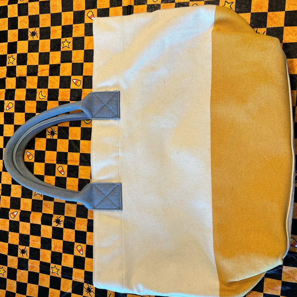 Barbour Canvas Tote Bag - Red and Yellow - Picture 6 of 11